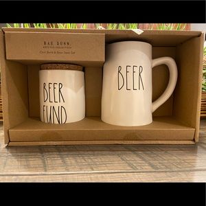 Rae Dunn Beer Fund/ Beer Stein Set